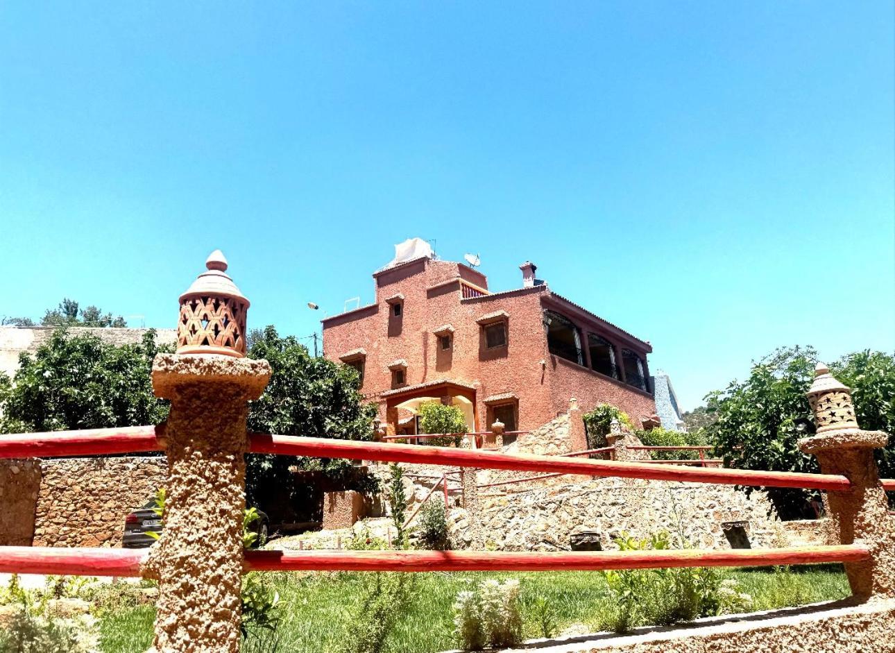 Gite Marbie Maison Rurale, Une Experience Naturelle Unique, Au Coeur Du Moyen Atlas, Maroc Kasba Tibouda Eksteriør billede