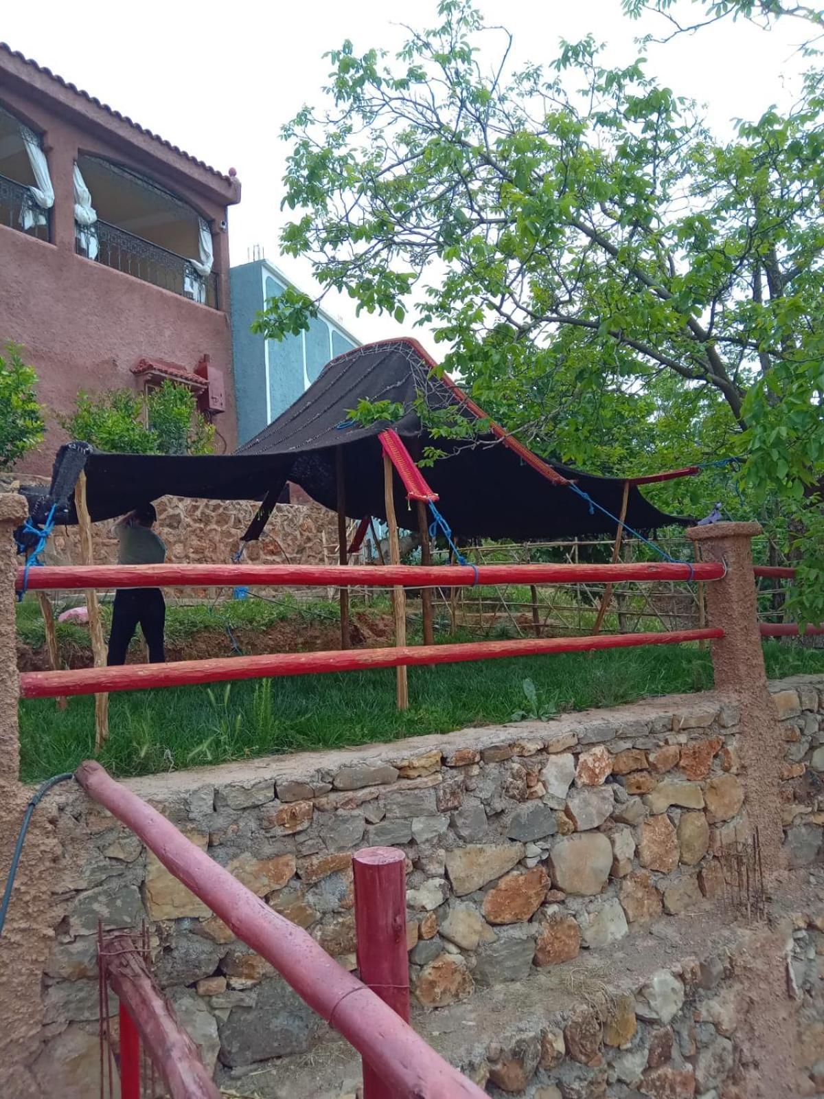 Gite Marbie Maison Rurale, Une Experience Naturelle Unique, Au Coeur Du Moyen Atlas, Maroc Kasba Tibouda Eksteriør billede